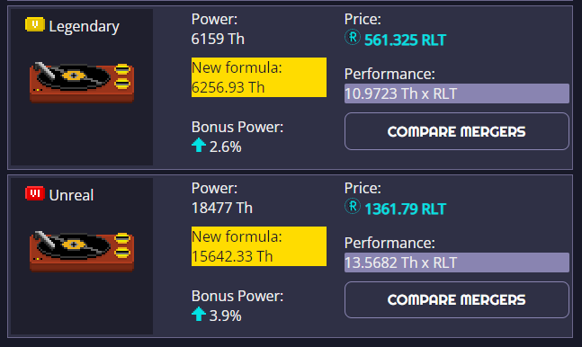 nueva formula para los merge